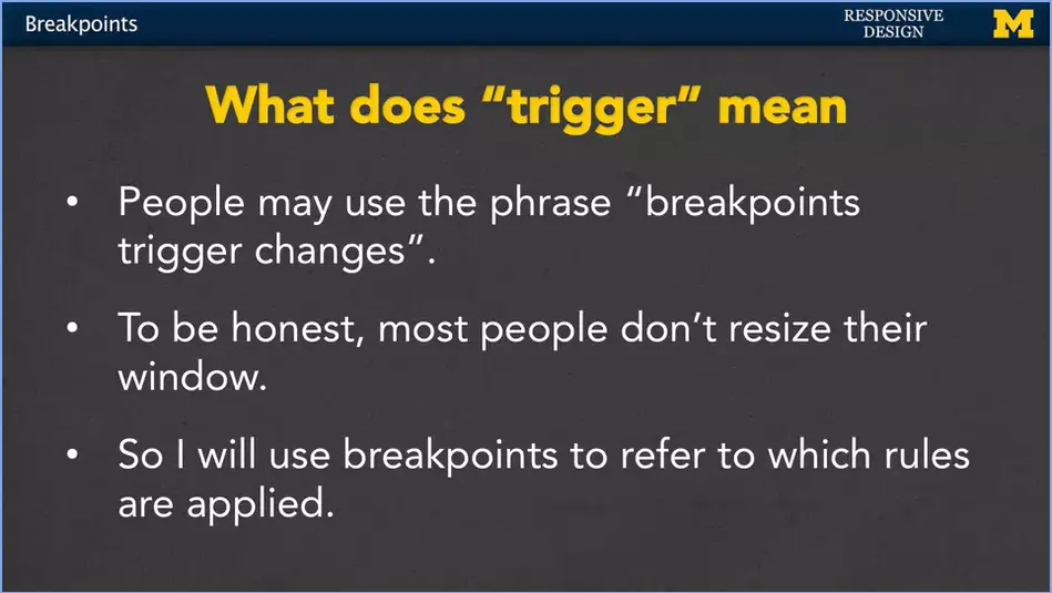 What does Trigger Mean?