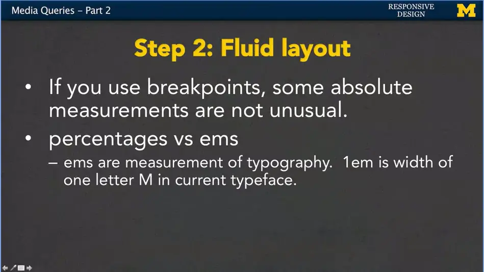 Step 2: Fluid Layout, #2.