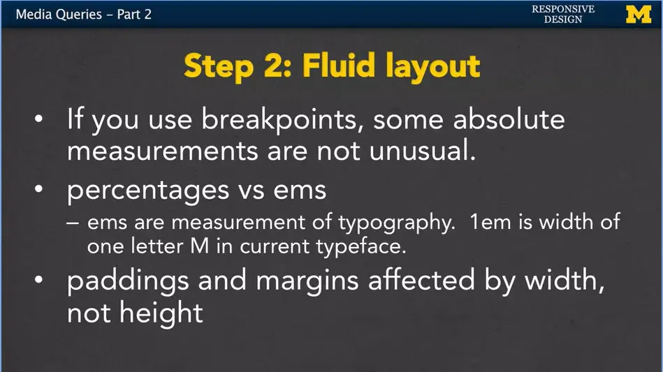 Step 2: Fluid Layout, #3.