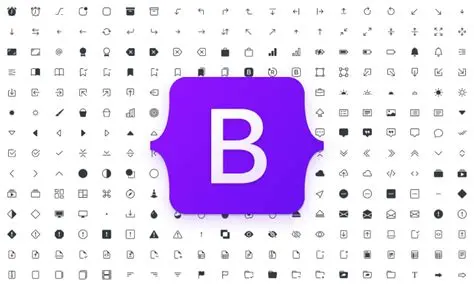 Bootstrap logo icon.