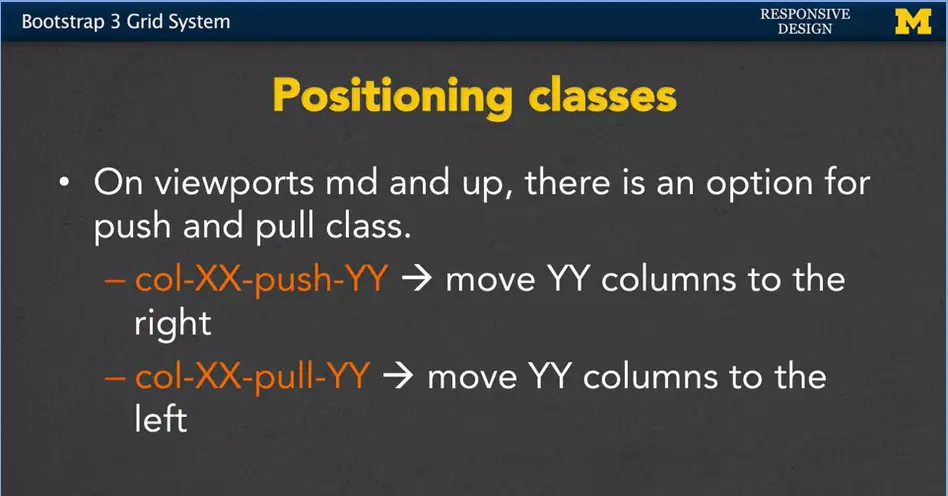 Positioning Classes, #3.