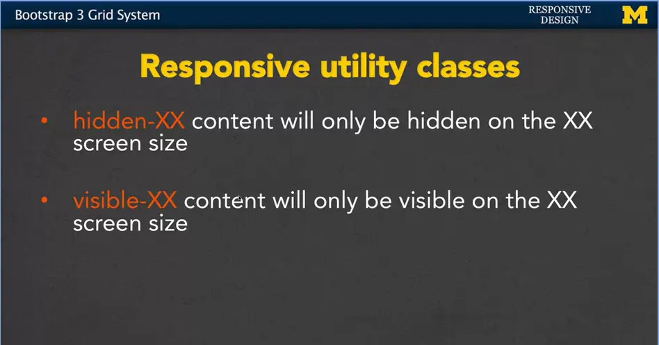 Responsive Utility Classes, #2.