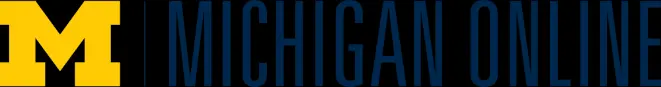 U of Michigan Online logo.